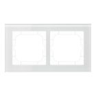 MDT BE-GTR263W.01 Corn.vetro doppia 63x63mm,bianco