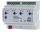 MDT AKD-0401.02 KNX 4-fold dimmable actuator, 6TE, REG, 250W, 230VAC