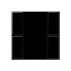JUNG A502TSASW Key covers for sensor 2 channels F50- mod. A500- black