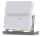 MDT SCN-BWM63.02 White/gloss studio motion detector - 180° motion sensor for home automation