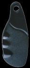 CDVI PP TAG IN POLICARBONATO NERO PORTACHIAVE A 125 KHZ - 