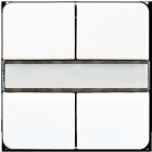 JUNG CD2092NABSWW Universal 2-channel button sensor for KNX bus coupler 2070U - alpine white