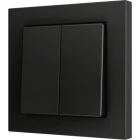 ZENNIO ZS552PB4A ZS55. Double Soft push button for 4 binary inputs