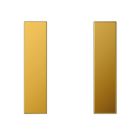 JUNG LS501TSAGGO Copritasti per sens. 1 canale F50- mod. LS990- placcato oro