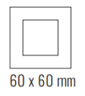 EKINEX EK-SQS-CBM Surface plate (71 and 20Venti ) square black colour