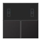 JUNG AL4093TSAD Set di pulsanti completo per controller ambientale KNX compatto 4093KRMTSD- mod. LS990- alluminio scuro
