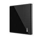 ZENNIO ZAC-SQAT-A Glass temperature probe, anthracite
