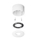 JUNG PMM-AP-SET-WW Set per montaggio sporgente per rivelatore di presenza mini 3361MWW- 3361-1MWW