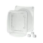 HENSEL DK 2500 G Box 205x255x112, IP66, Grey RAL 7035