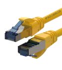 WP RACK WPC-PAT-5F005Y CAT 5e F-UTP PATCH CABLE 0.5m YELLOW