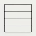 EKINEX EK-T4R-FBM kit of 4 horizontal rectangular Linea 71 buttons (60 x 15) white malè colour
