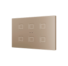 ZENNIO ZVITRXL6C RGB XL 6 key. PC-ABS capacitive button - 6
