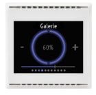ELSNER 70821 Cala Touch KNX CH Room controller, black