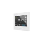 ZENNIO ZVIZ35V2GW Capacitive touch panel Z35 with a 3.5” display and humidity probe, gloss white