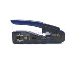 WP RACK WPC-TLA-005 PROFESSIONAL WIRE THROUGH CRIMPING TOOL FOR RJ45 PLUGS