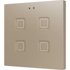 ZENNIO ZVIT70X4C 70 X4 key. PC-ABS Capacitive push button 70x70 -