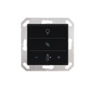 ELSNER 70892 70892 Cala KNX MultiTouch T Button with function icons, black
