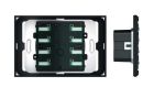 EKINEX EK-E20-TP-8L-R 8-key push-button panel with LED - Rectangular box