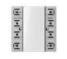 JUNG LS5072RFTSM F50 KNX RF button sensor module with acc. Standard integrated bus - 2 channels - mod. LS990