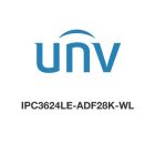 UNIVIEW IPC3624LE-ADF28K-WL 4MP Ultra 265 2.8mm,F1.0,Fixed