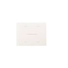 EELECTRON 9025GL304LM1 GLASS - 4 CH - 3 MODULES - LINE SERIES - RGB - WHITE