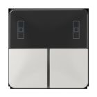 JUNG CD4093TSALG Set di pulsanti completo per controller ambientale KNX compatto 4093KRMTSD- mod. CD500- grigio chiaro