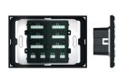 EKINEX EK-E20-TP-10T-P-R 10-key push-button panel with backlit text and proximity sensor - Rectangular box