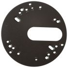 ELAN MT-DSAP-BK IP Cameras Dome Camera Single Gang Box Adapter Plate (black)