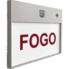 COOPER CSA INCENDIO EF-TRASP-FOG TRASPARENTE EFSB FOGO ETCHED