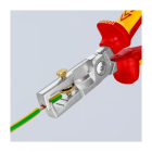 KNIPEX 13 66 180 T StriX Pinza spelacavi con cesoia per cav