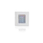 ABTECNO XPR-DINPADW STANDALONE 12-24VDC FLUSH-MOUNT KEYBOARD WITH WHITE PLATE