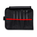 KNIPEX 92 00 05 ESD Set di pinzette in resina sint ESD, 5 pz