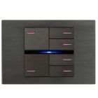EELECTRON BK24MT-BR KIT 6 TASTI 2 SINISTRA + 4 DESTRA METAL BRONZE - L