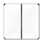 JUNG CD402TSAWW Key cover for sensor 2 channels - mod. CD 500- alpine white