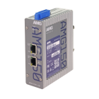 HANWHA AMG150-2GBT-P180/HWEU Iniettore PoE industriale a 2 porte