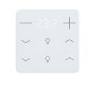 ELSNER 71170 KNX eTR 205/206 Light Pulsante per il controllo della temperatura e luce, bianco