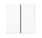 JUNG LS402TSAWW Key cover for 2 channel sensor module - mod. LS990- alpine white