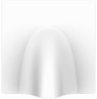 ZENNIO 830002108 ZS55 – Cable outlet Cable outlet (55 x 55 mm), gloss white