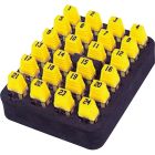 SOFTING 226517 20x Coax port Identifier Set (1 - 20) for CableMas