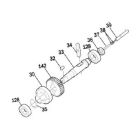 ROGER RICAMBI RS762 ASSIEME ALBERO LENTO SERIE BG30/1400/R