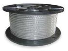 SOMMER 25213-1000 Steel cable 6x19+PP 4 mm EN12385. 1000 mtr