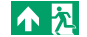 COOPER CSA LIGHTING NEXI-PICTO-U TALL SINGLE-SIDED PICTOGRAM