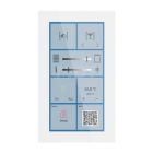 MDT BE-GTSP6TW.01S P.secure 6-inch Smart KNX keyboard, glass, white