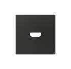 ZENNIO 830002505 ZS55 HDMI cover, black