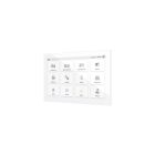 ZENNIO ZVIZ100W Z100 capacitive touch panel with 10" color LCD display, white