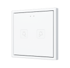 ZENNIO ZVITR70X2 Tecla RGB 70 X2. Pulsante capacitivo in PC-ABS 70x