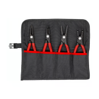 KNIPEX 00 19 57 V01 Ass. di pinze per anelli die sicurezza