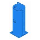 CAME SPARE PARTS 88003-0178 CAT-I RAL 7024 PILLAR FRAME