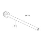 GIBIDI P9AA1173010 00010-TOP 441 LAV.FINISHED STEM*