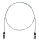 PANDUIT STP6X1MIG Patch Cord in Rame- Cat 6A- Intl Gray S/FTP Cable- 1 meter
